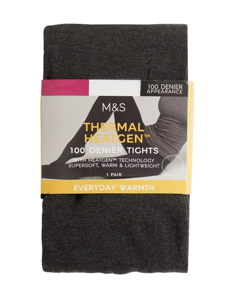 100 Denier Thermal Heatgen™ Opaque Tights