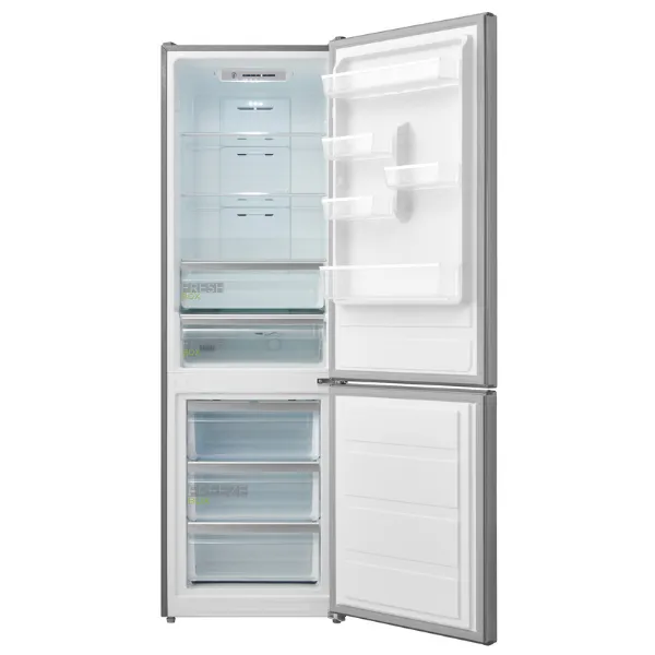 321L Fridge Freezer Stainless Steel