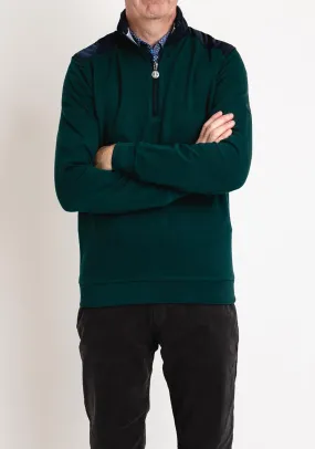 6th Sense Jack Half Zip Sweatshirt, Pine