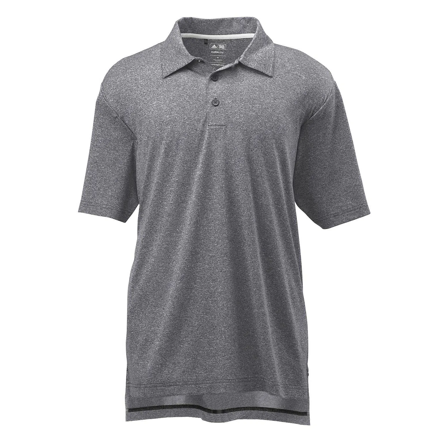 adidas Golf Men's ClimaLite Grey S/S Heather Polo