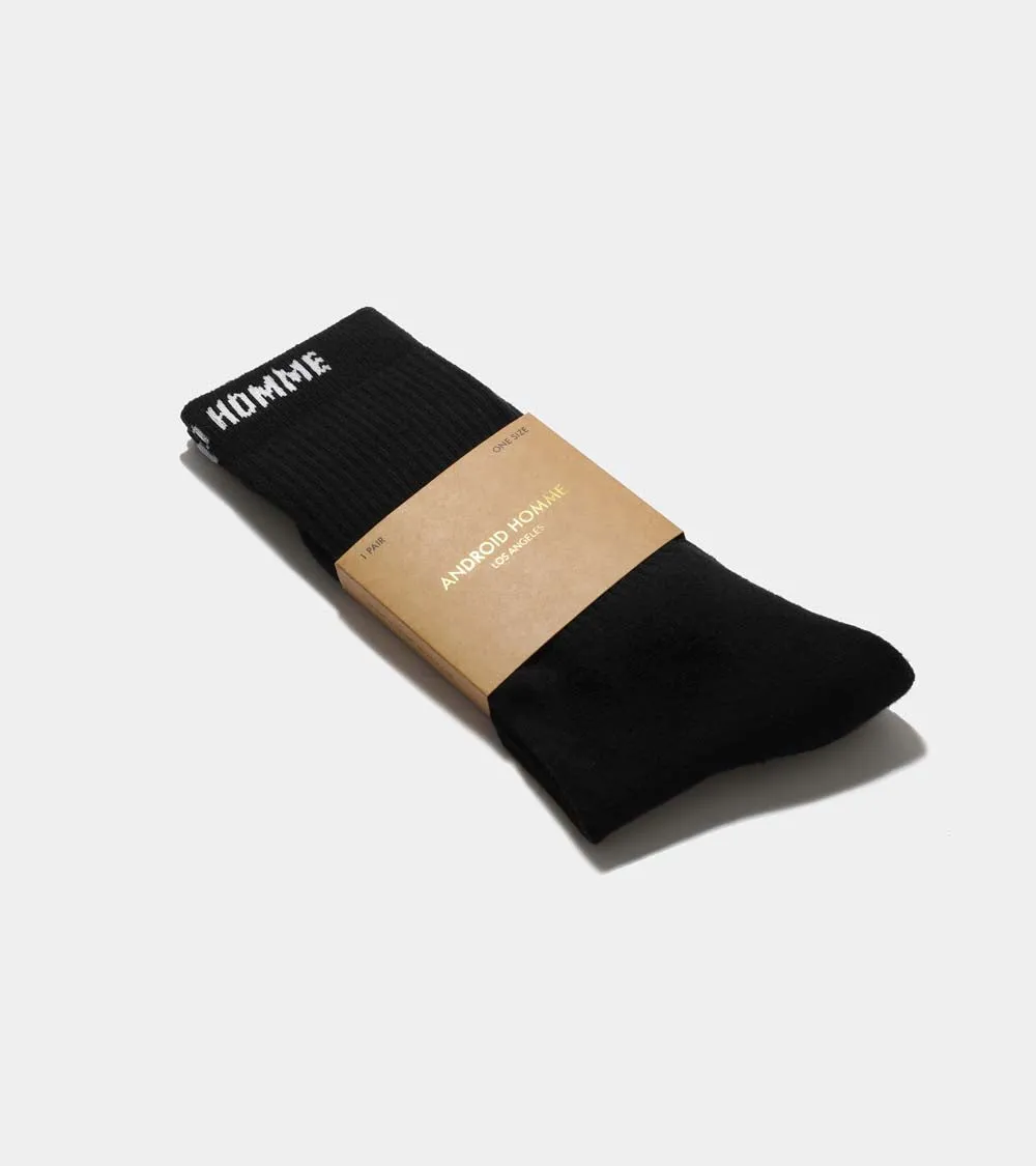 AH Crew Sock | Black AHA231-05