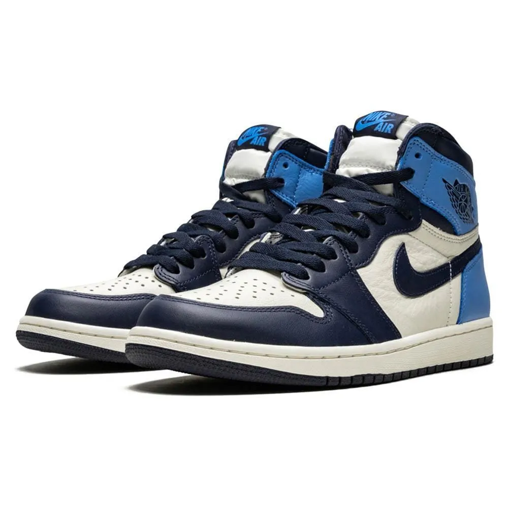 Air Jordan 1 Retro High OG 'Obsidian' UNC