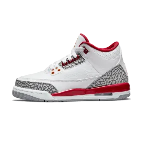 Air Jordan 3 Retro GS 'Cardinal Red'