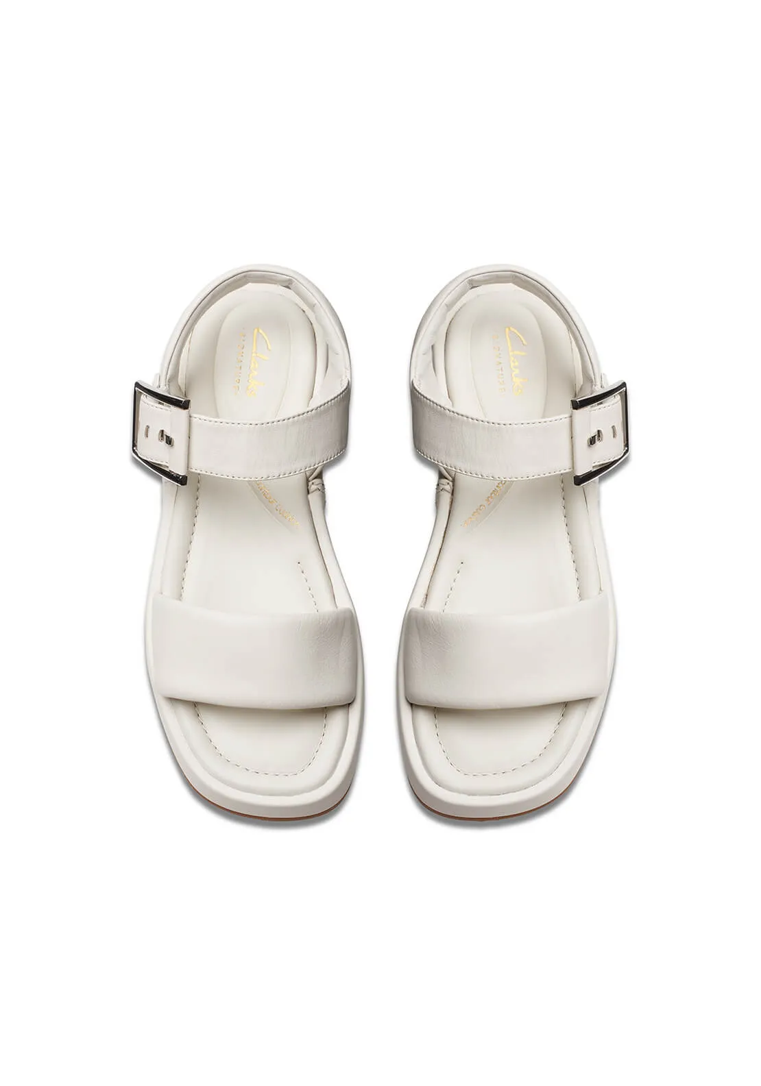 Alda Strap Sandal - White