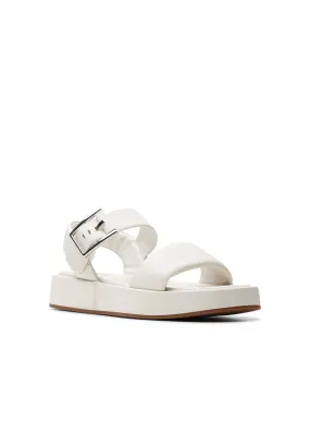 Alda Strap Sandal - White