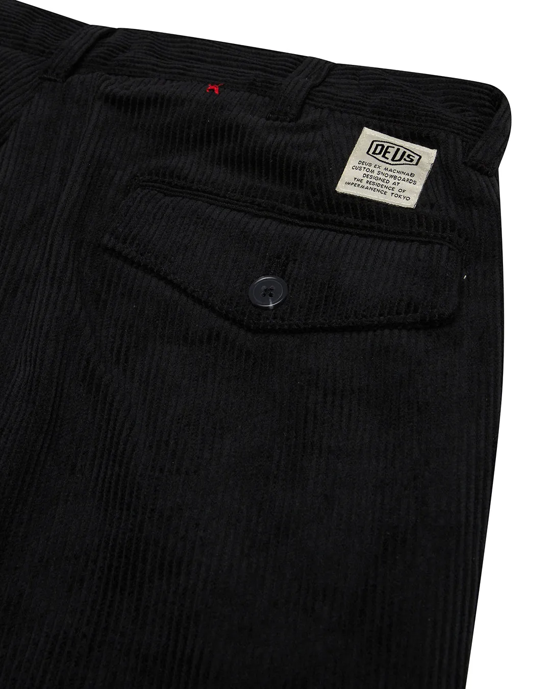 Alpine Cord Pant - Black