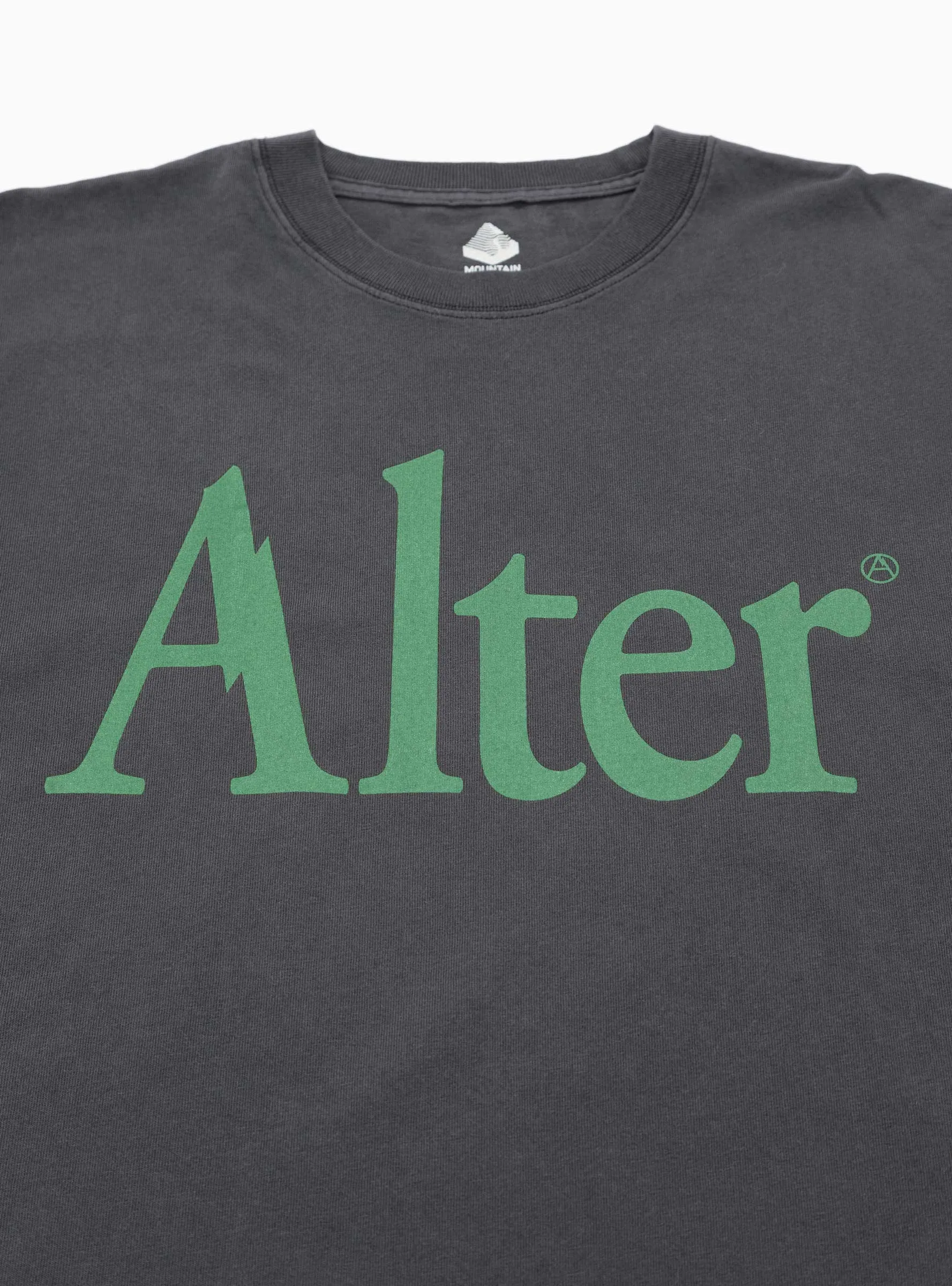 Alter 1 T-shirt Charcoal & Green