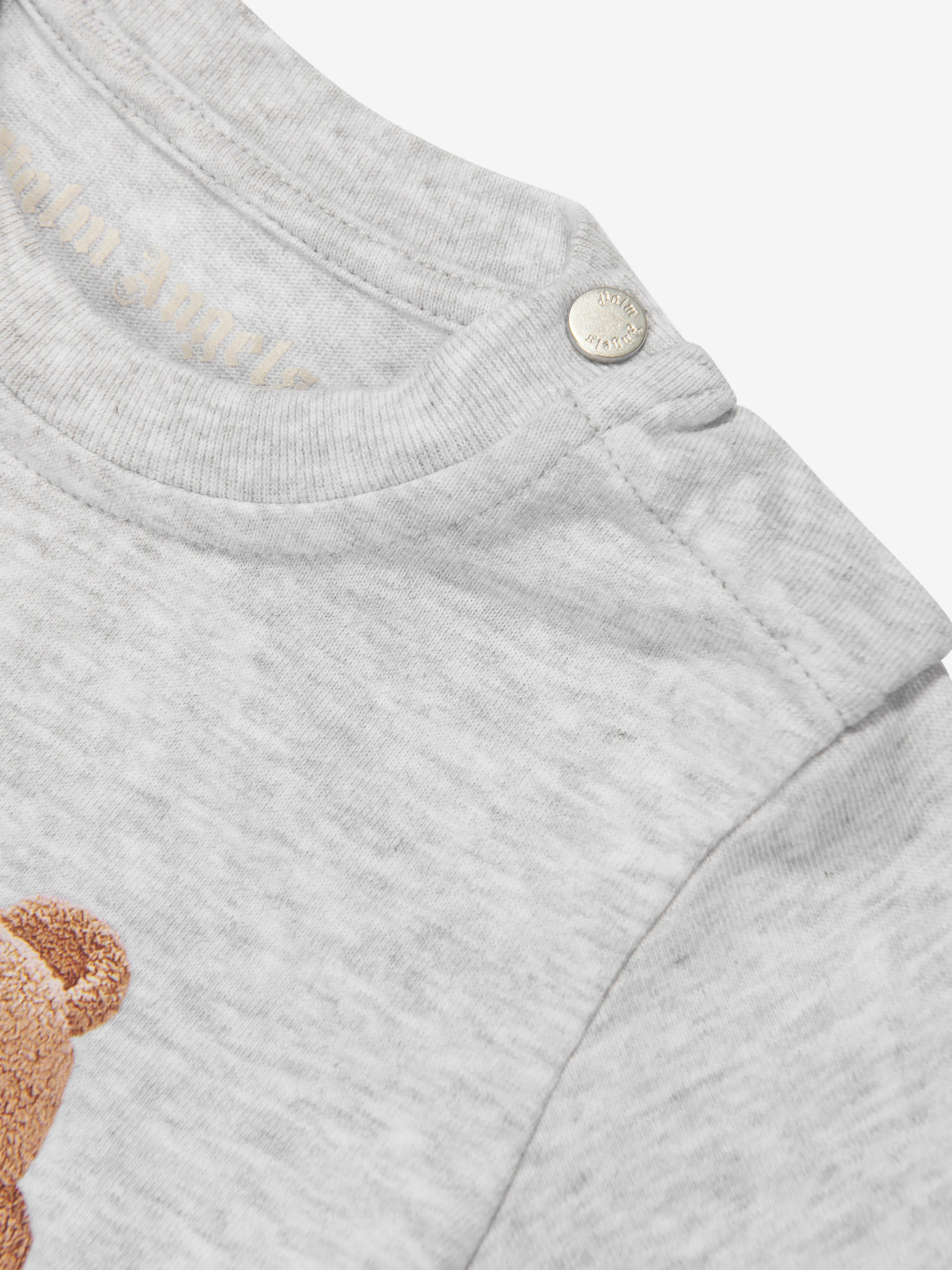 Baby Boys Bear T-Shirt in Grey