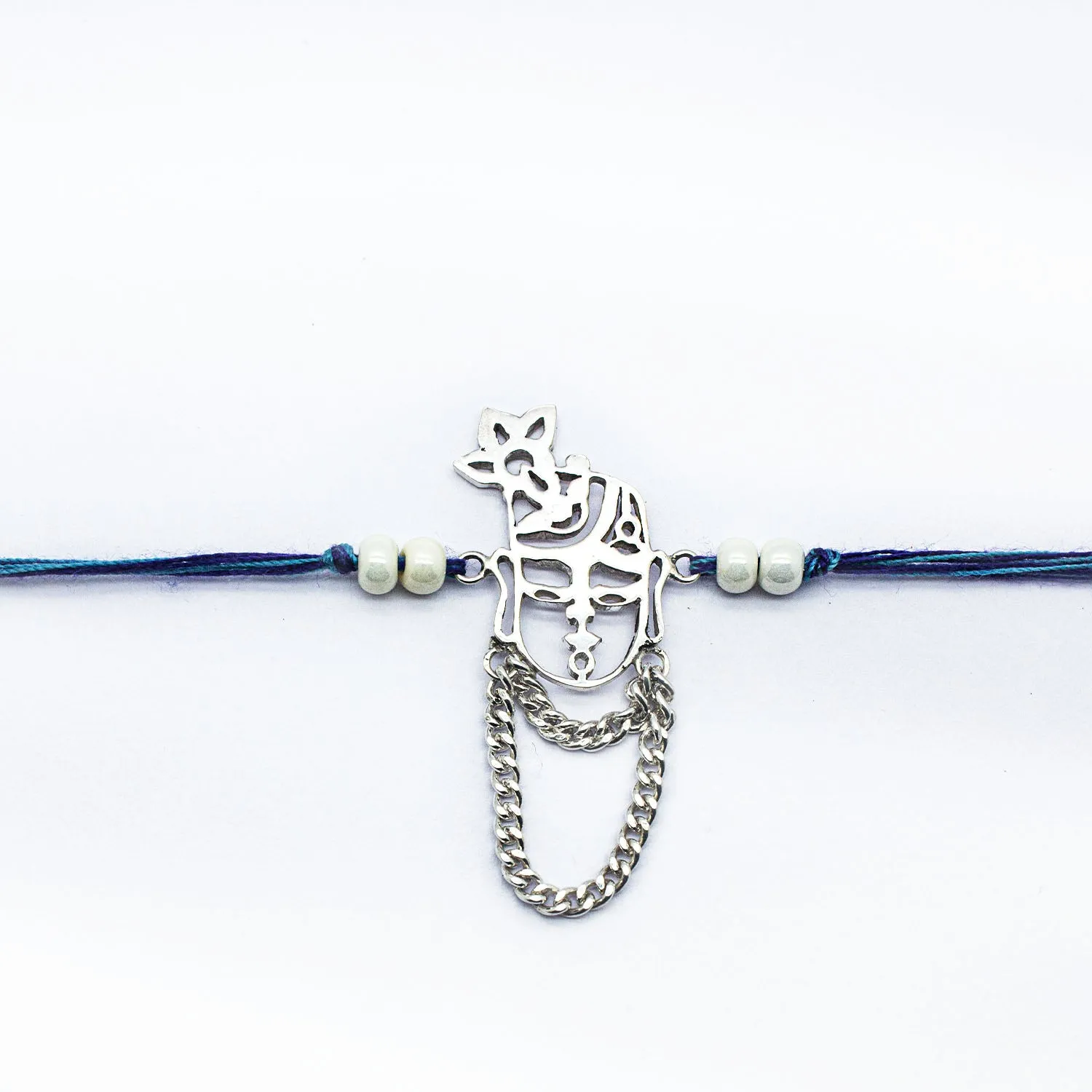 Balaji Sterling Silver Rakhi