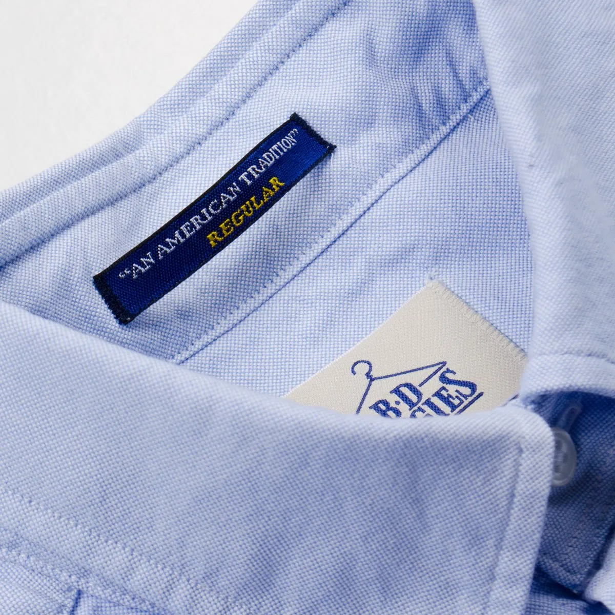 BD Baggies - Bradfort BD Shirt With Pocket - Oxford Light Blue