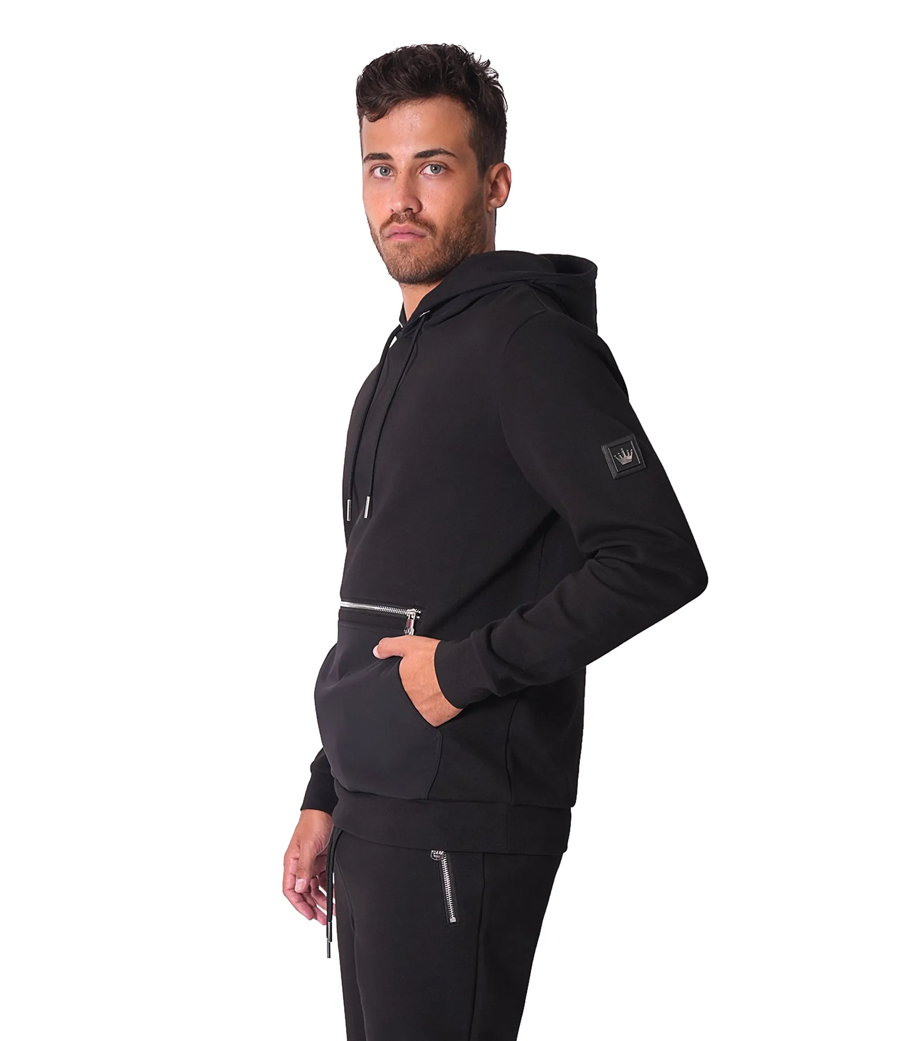 Bertigo Athletic Wear | Albury Zip Top Pocket Hoodie