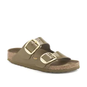 Birkenstock Arizona Big Buckle High-Shine Mud Green   