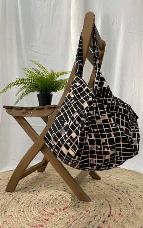 Block Printed Tote Bag