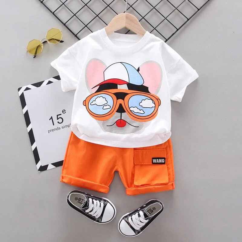 Boys Dog Image 2 Pcs Set - ONLY 5 LEFT !!!