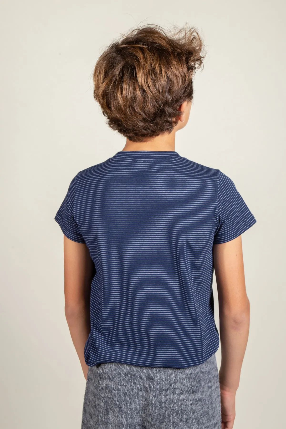 Boy's Jersey Striped Tee