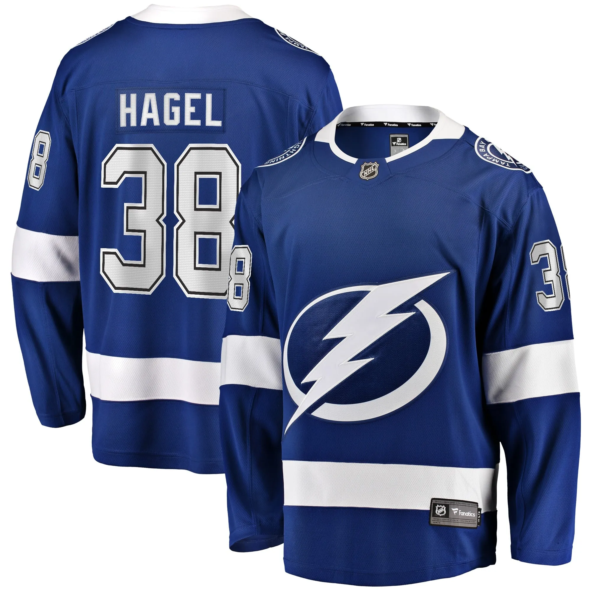 Brandon Hagel Tampa Bay Lightning Fanatics Branded Home Breakaway Player Jersey - Blue