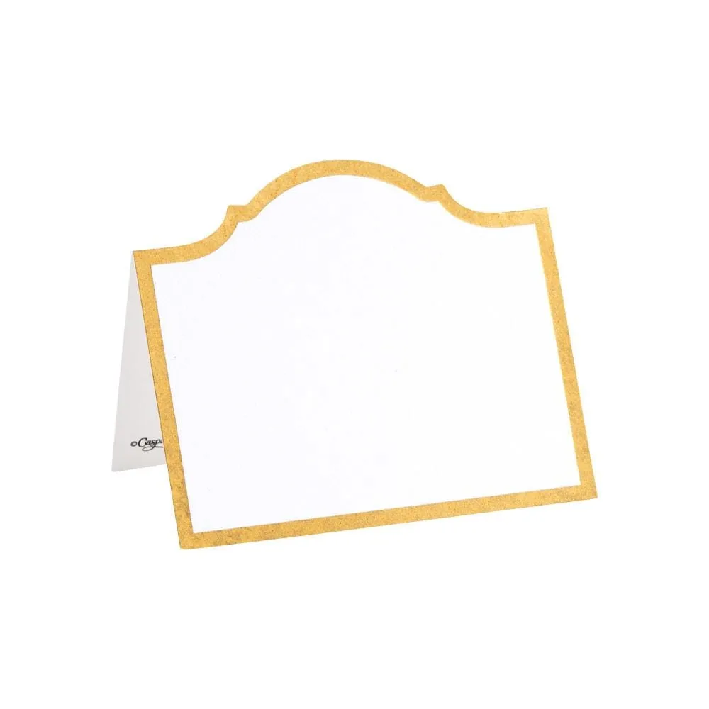 Caspari Arch Die-Cut Place Cards (four colorways)