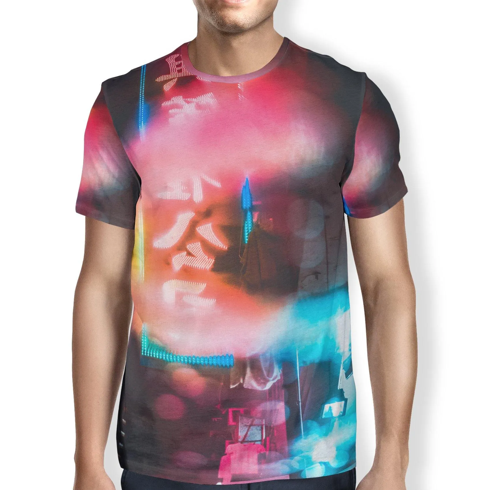 China Town Lights Men's T-shirt