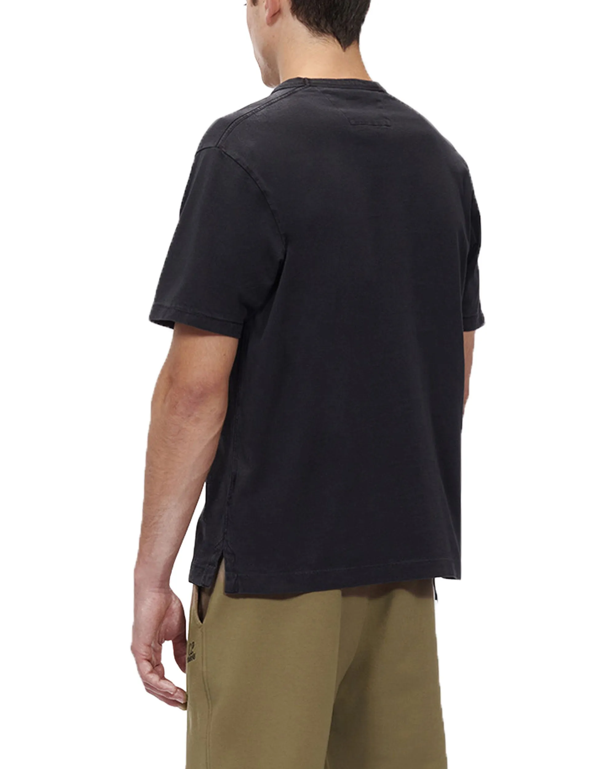 CP Company T-shirt 1020 Jersey British Sailor Nero