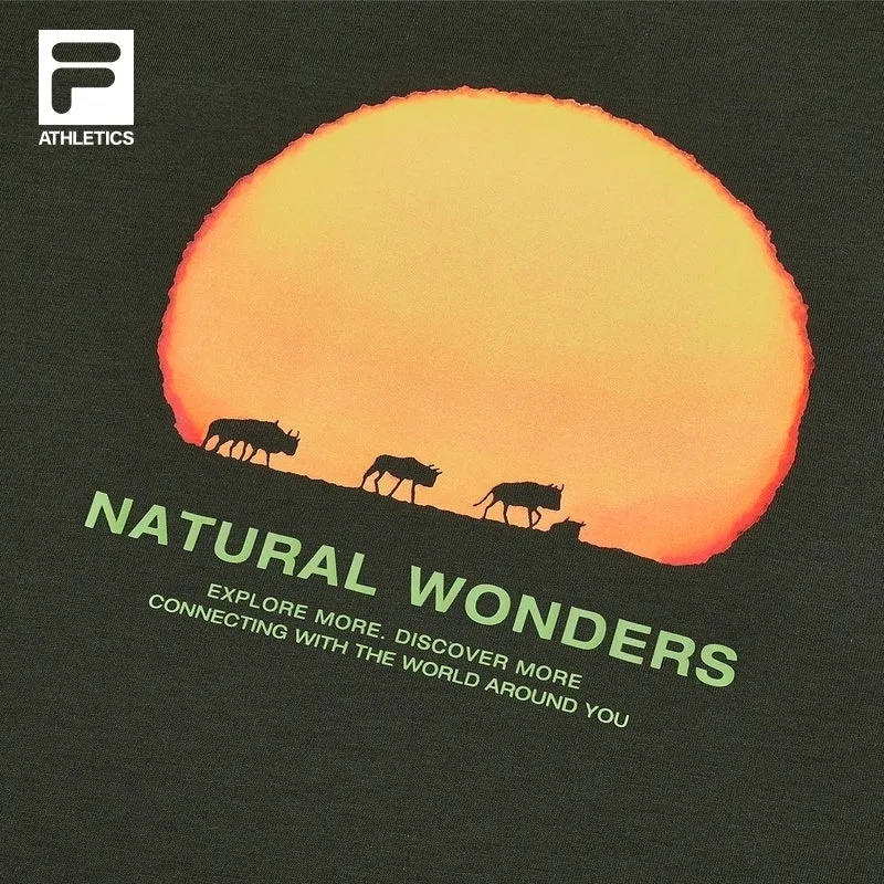 FILA CORE ATHLETICS EXPLORE NATURE'S WONDER Men Short Sleeve T-shirt (Green)