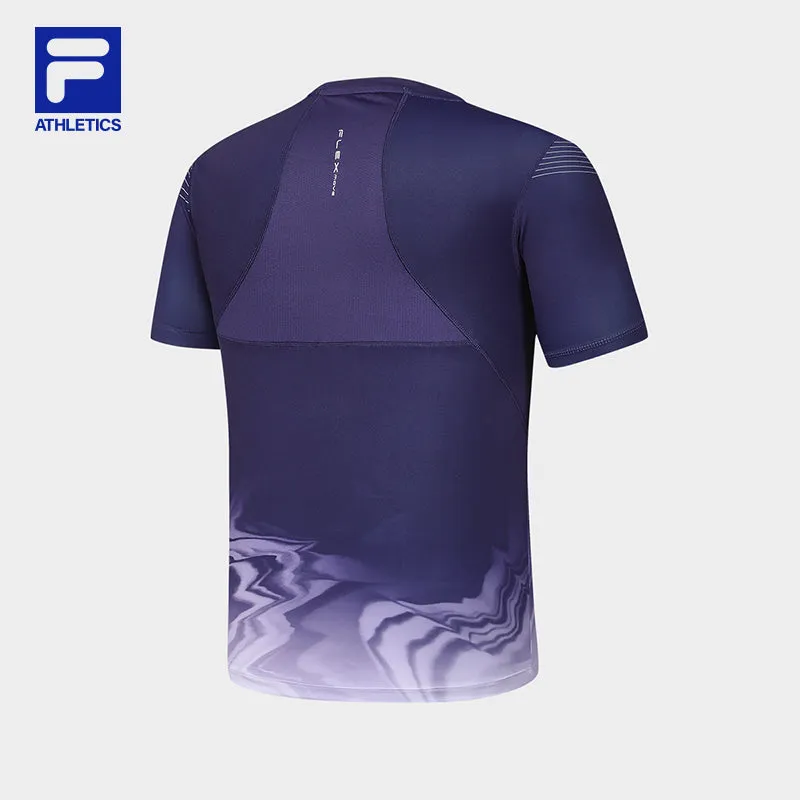 FILA CORE ATHLETICS FITNESS Men Short Sleeve T-shirt (Full Print)