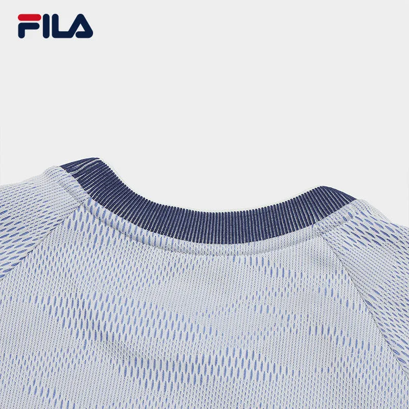 FILA CORE WHITE LINE EMERALD Women Short Sleeve T-shirt in Full Print