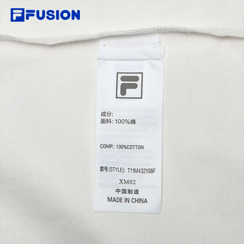 FILA FUSION INLINE CULTURE 1 Men Short Sleeve T-shirt (White)