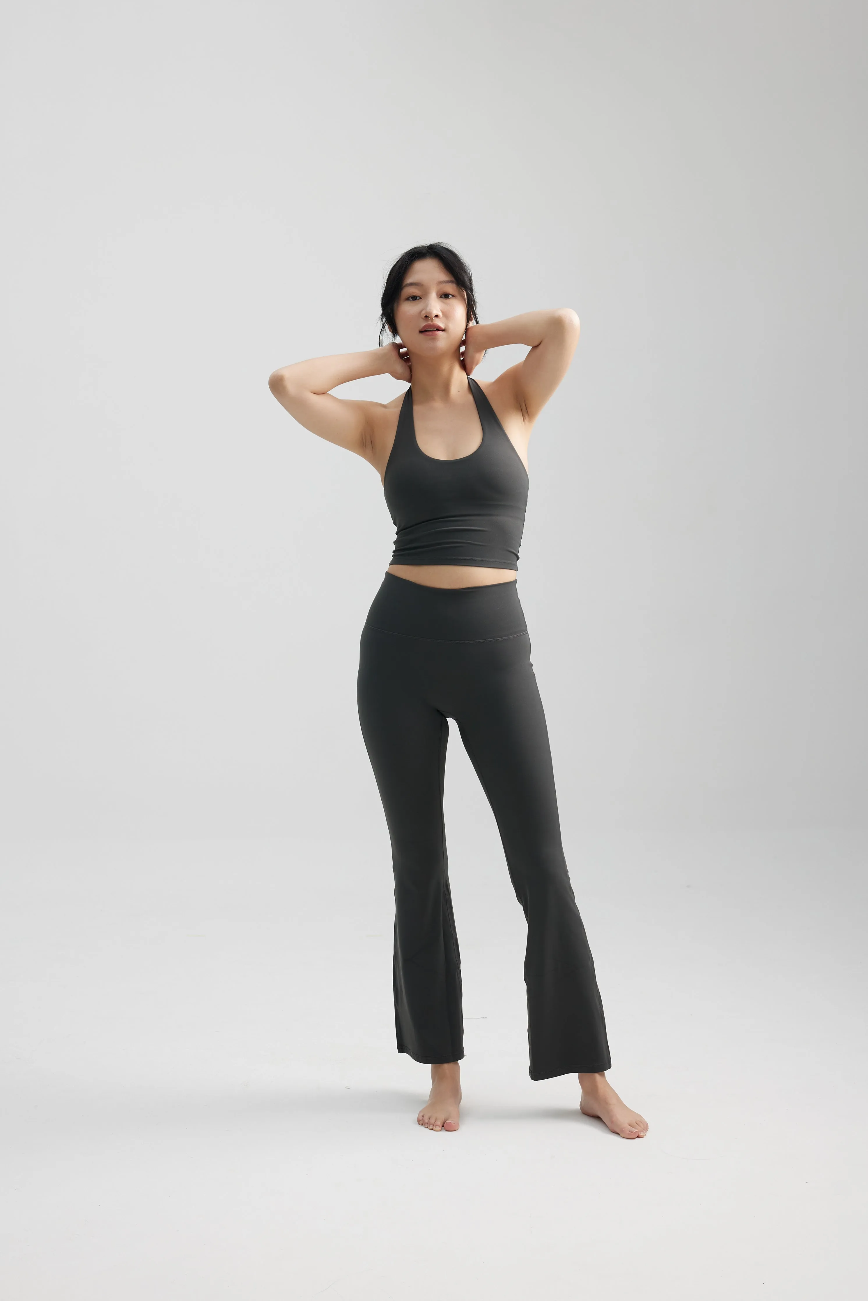 Flare Pants in Truffle