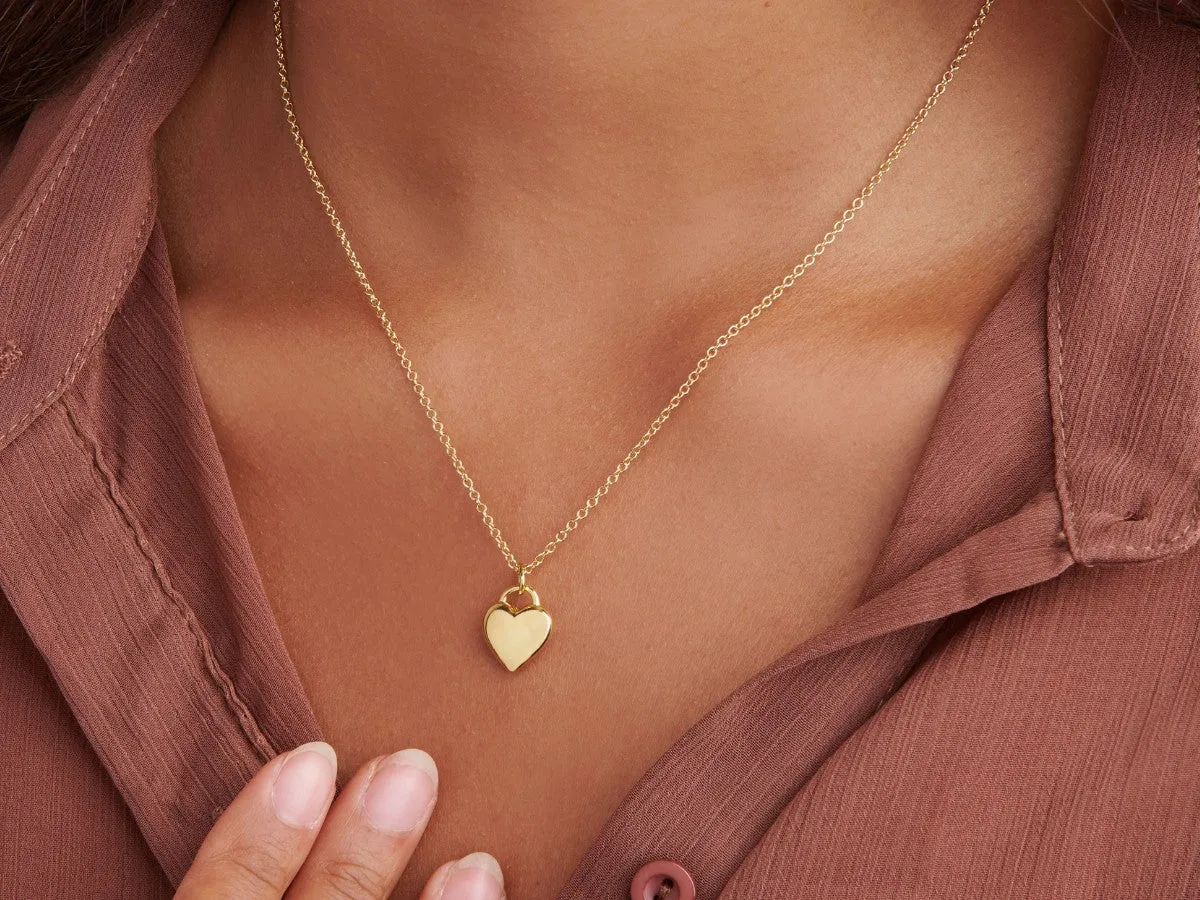 Freya Heart Necklace Charm