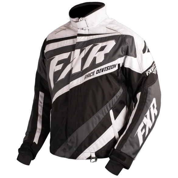 FXR Cold Cross Mens Jacket Black/Char/White