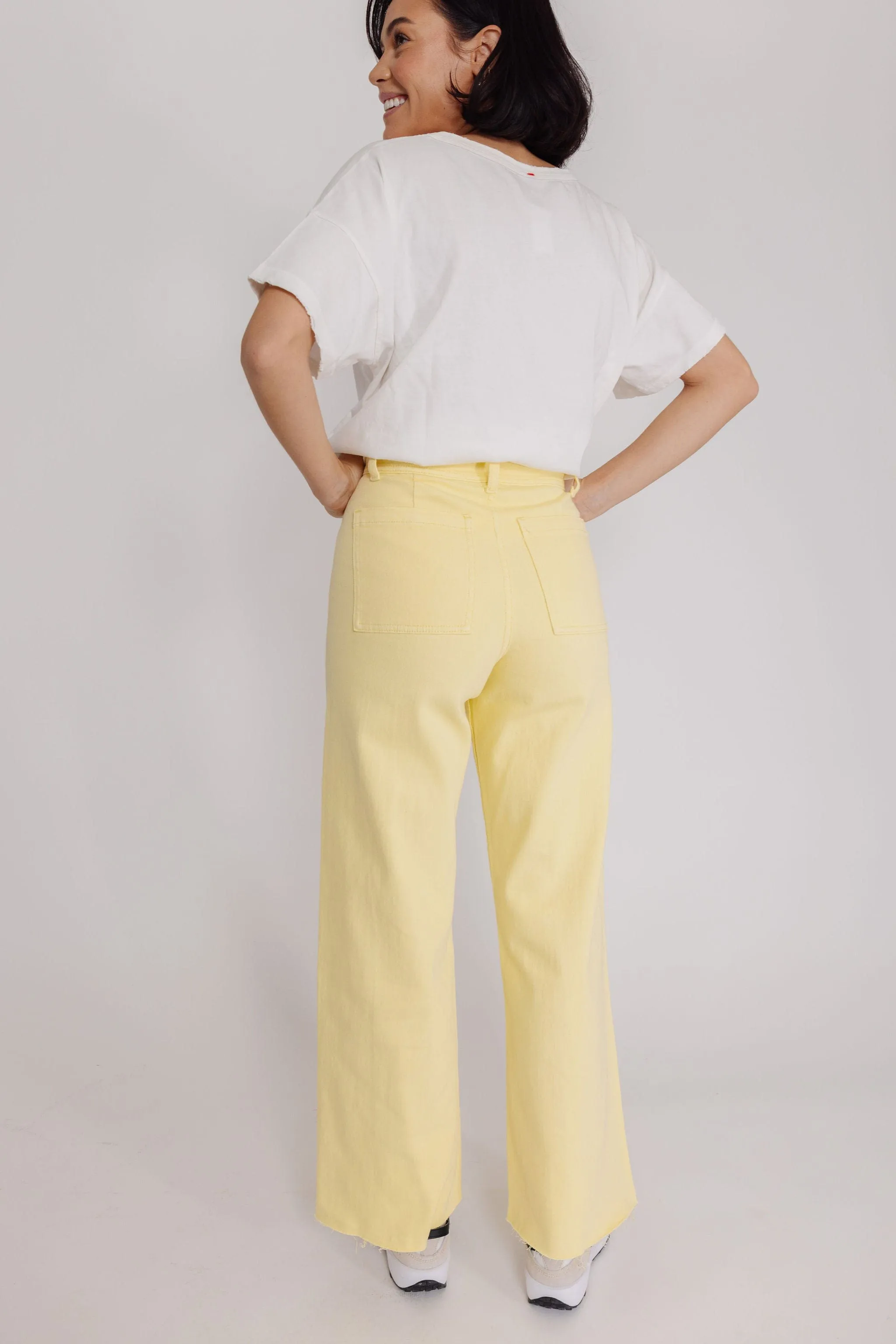 Hadley Pant in Banana