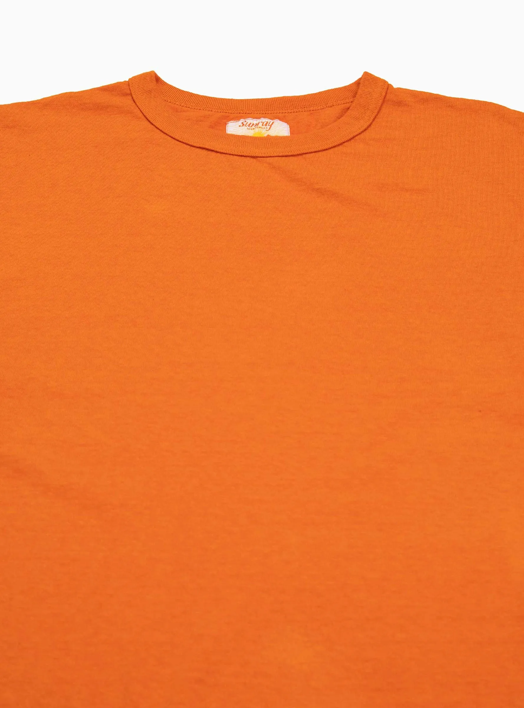 Haleiwa T-shirt Hawaiian Sunset Orange