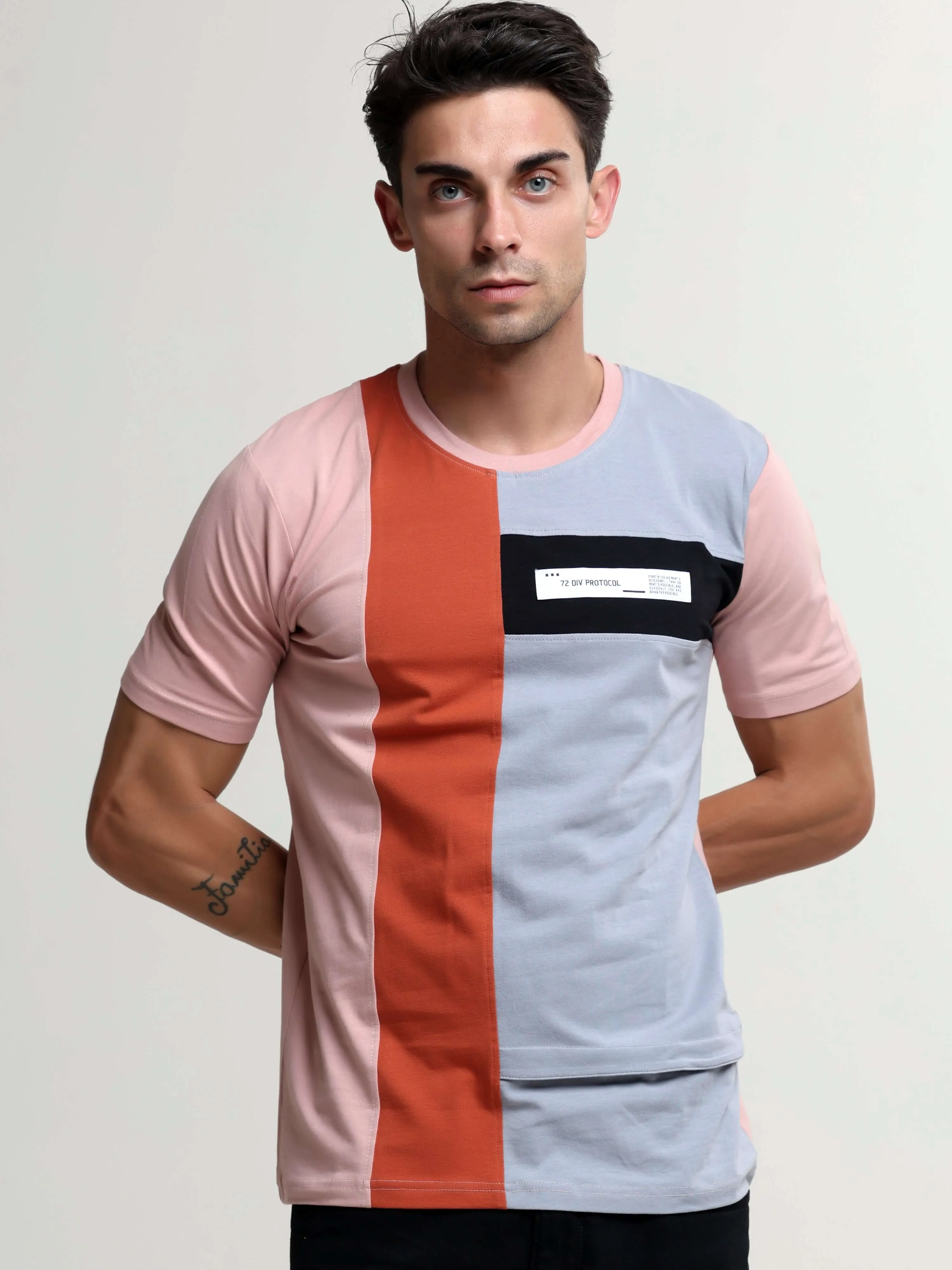 Ignite pastel pink light weight tshirt