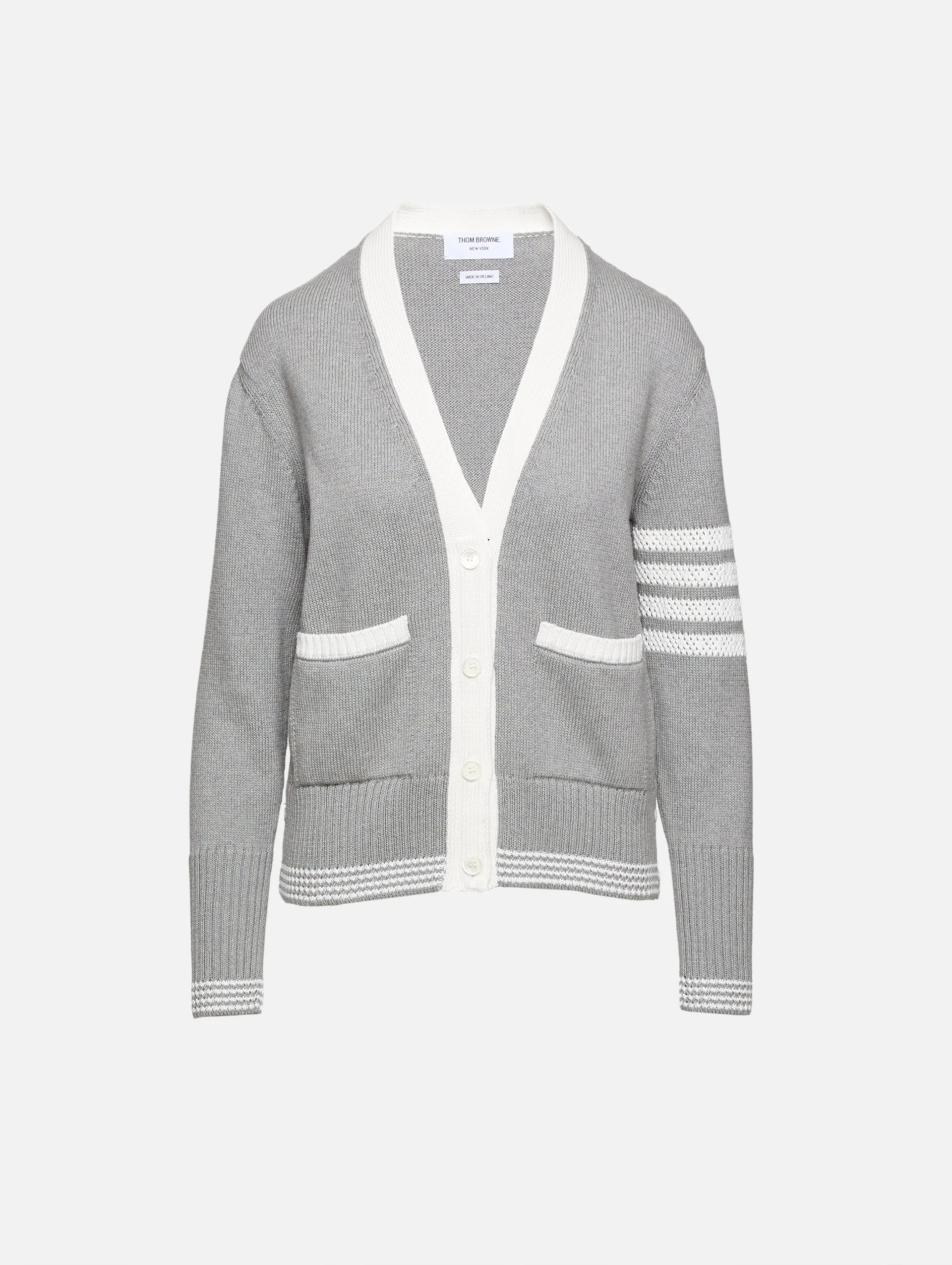 Jersey Stripe Cardigan