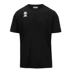 Kappa Kombat Padel Fuyo short sleeve t-shirt 361I7IW A0M black