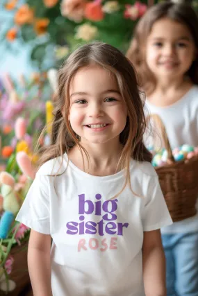 KID: Personalised Big Sister T-Shirt