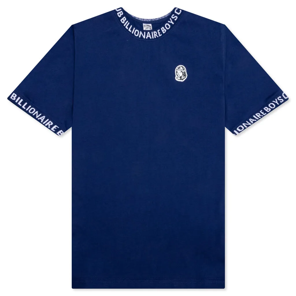 Kids Signature S/S Knit - Blue Depths