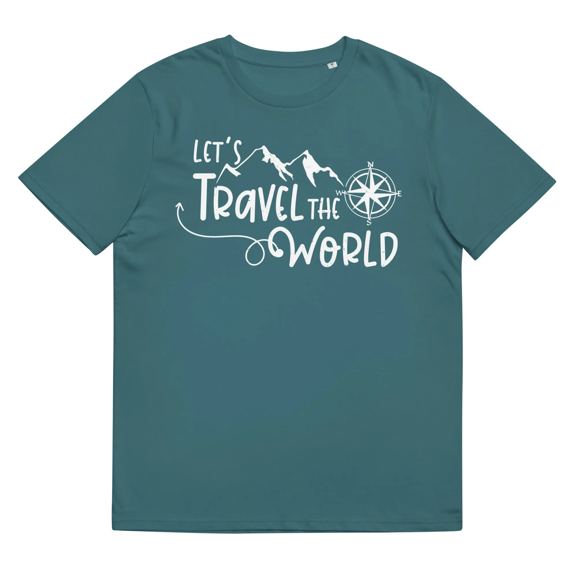 Lets travel the world - Herren Premium Organic T-Shirt