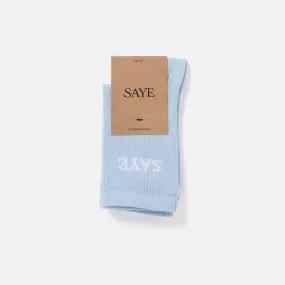 Mid-crew Everyday Socks - Sky