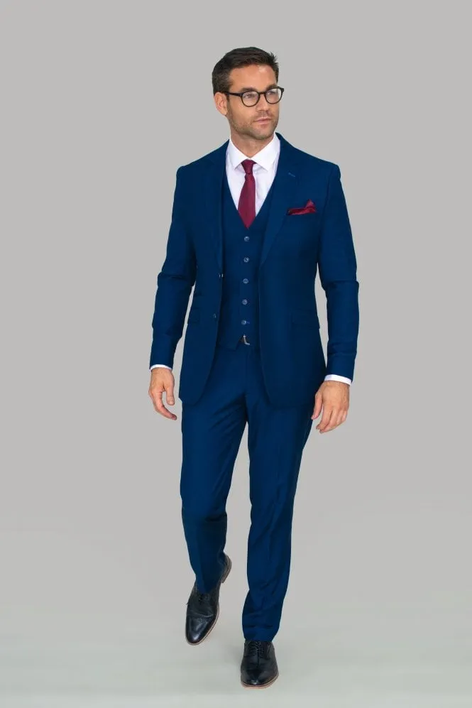 Navy  Three Piece Suit - Navy