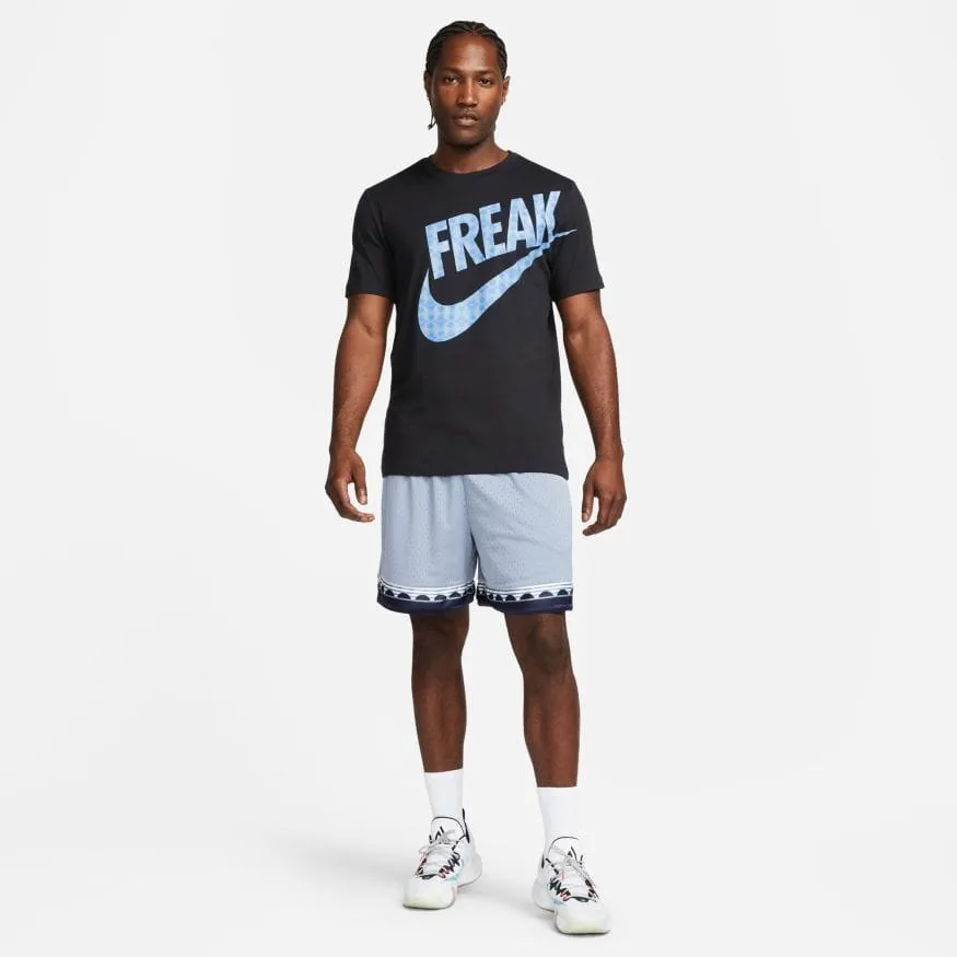 NIKE MEN'S GIANNIS 'FREAK' DRI-FIT BLACK BASKETBALL TEE