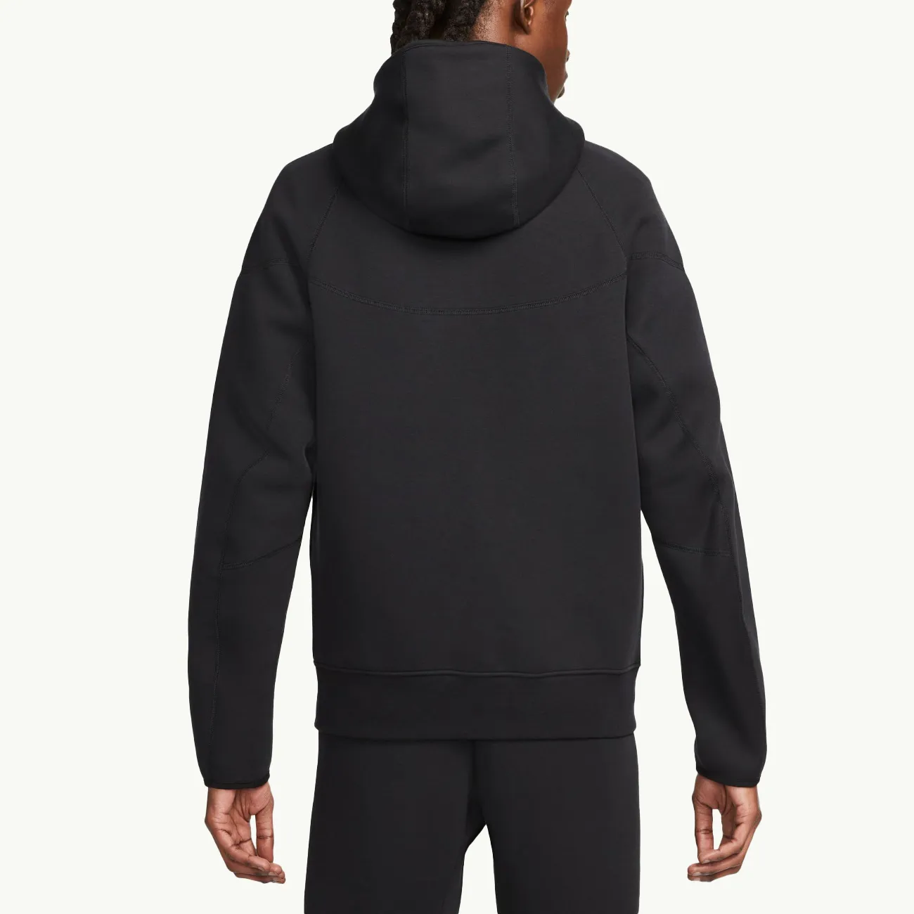 Nike Tech Fleece Full-Zip Windrunner Hoodie - Black