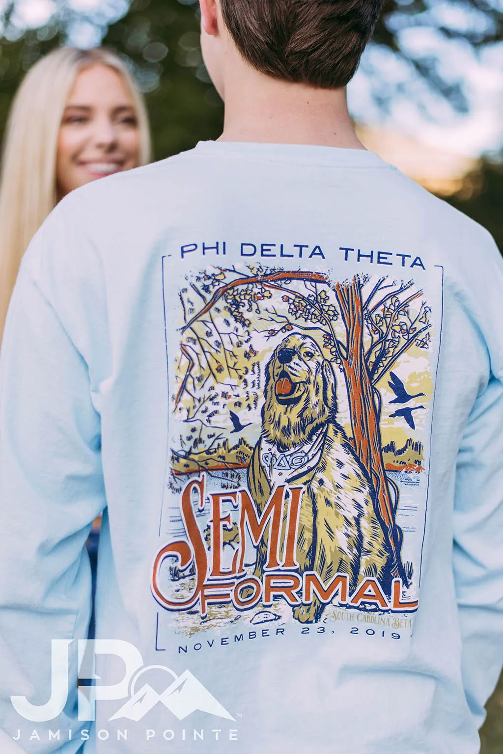 Phi Delta Theta Semi-Formal Dog Tee