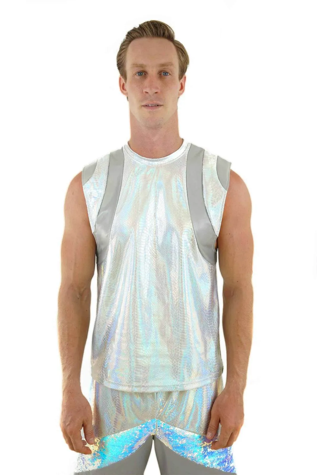 Pisces Tank Top - White Lightning