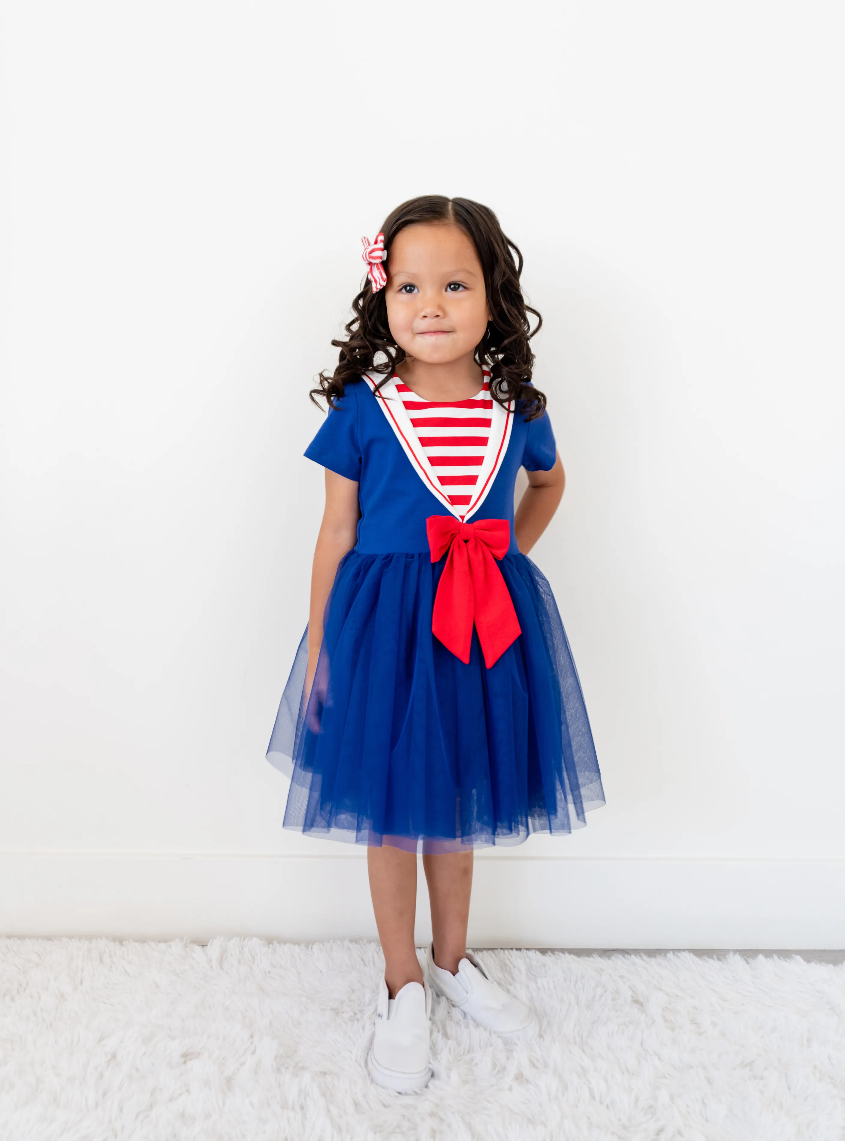 PREORDER - Striped Sailor Dress