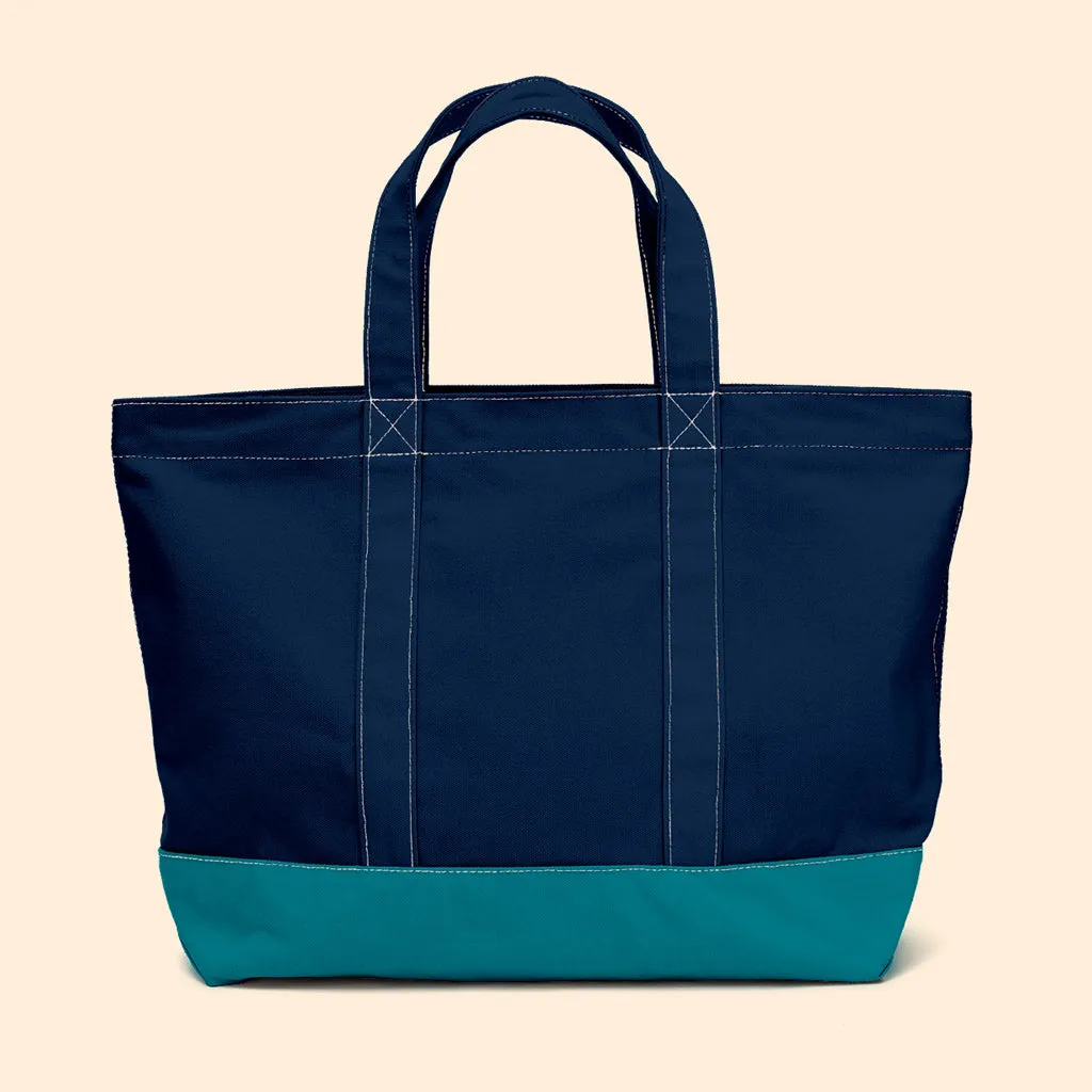 "Big Sur" Zippered Tote (BS190019Z)