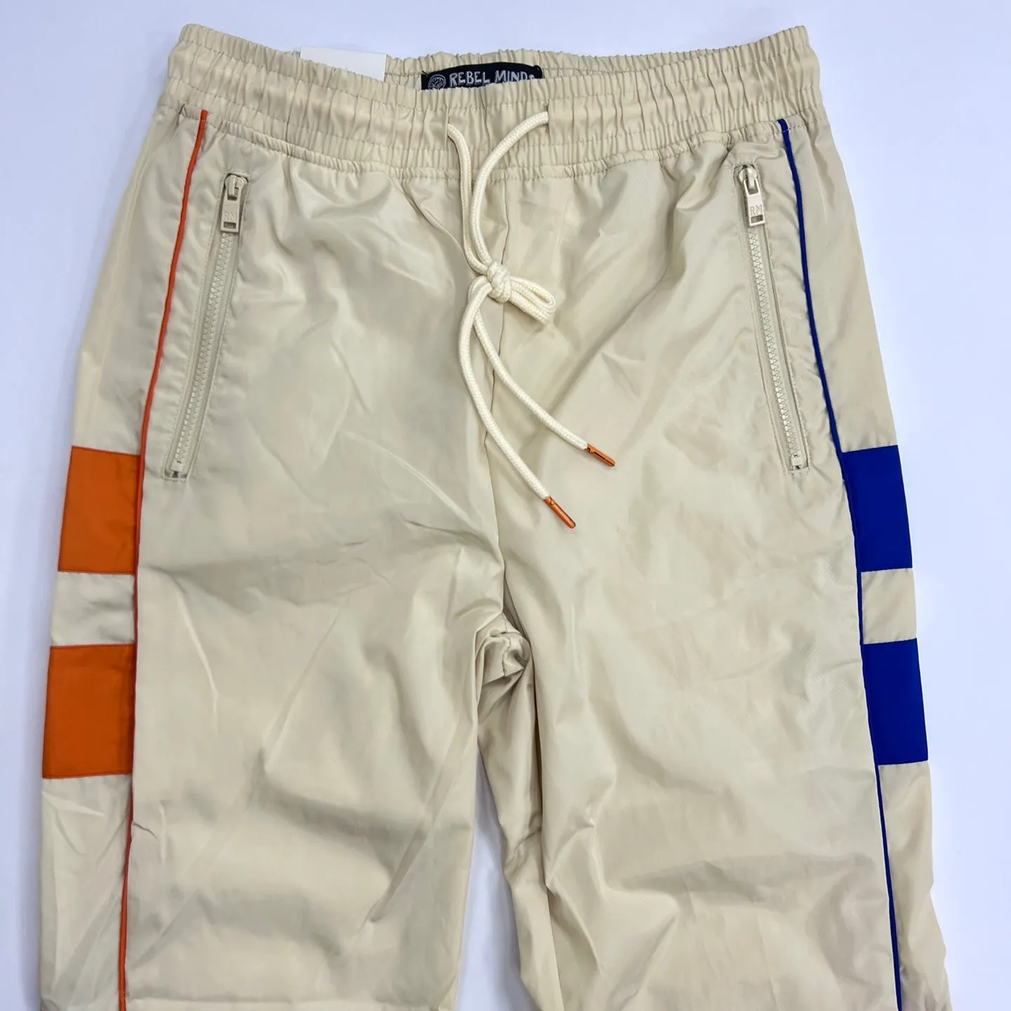 REBEL MINDS Color Block Jogger Pants