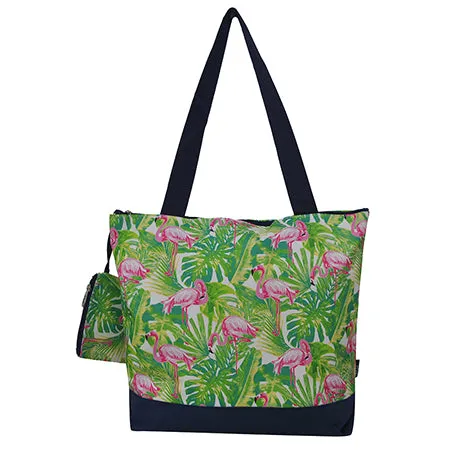 SALE! Tropical Flamingo NGIL Canvas Tote Bag