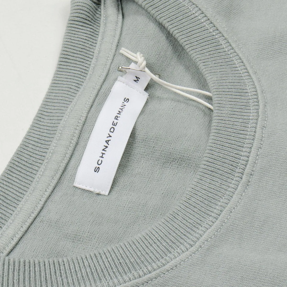 Schnayderman's - Garment Dyed Pocket T-shirt - Slate Green