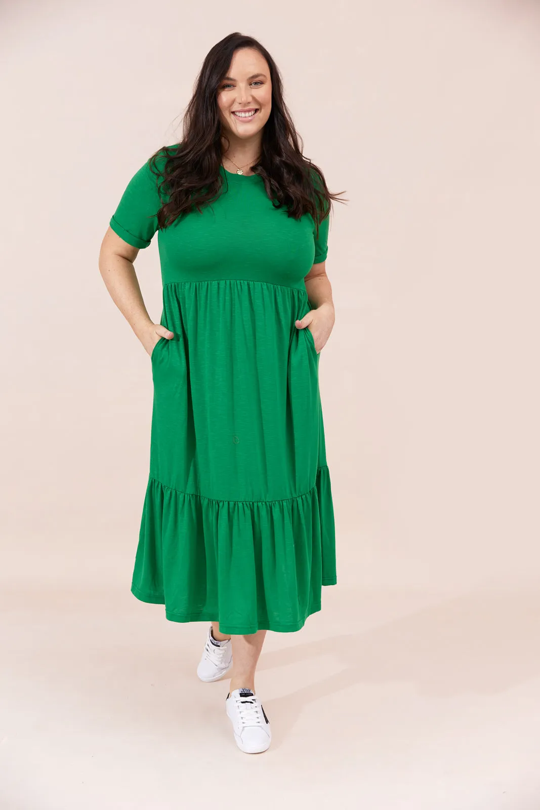 Sienna Dress - Green - Seconds